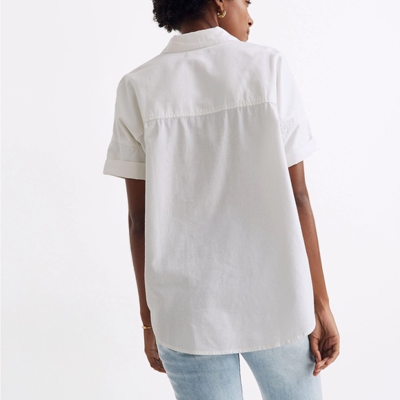Madewell Linen top NWT - Picture 3 of 5